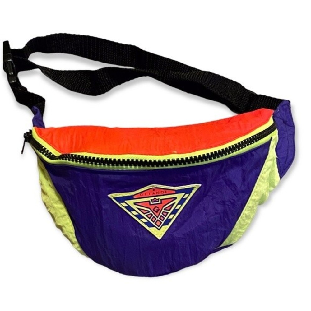 Gitano Vintage Neon Fanny Pack Bag